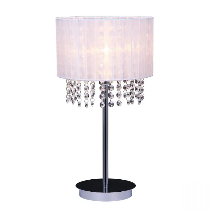 Astra WH, klasyczna lampka biurkowa i gabinetowa, biała, E14, MTM1953/1 WH